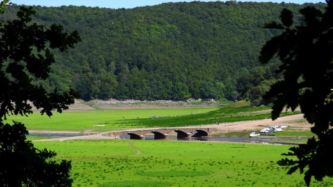 ヴァルデックHaus An Der Werbeアパートメント エクステリア 写真